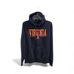 Blue 84 Virginia Cavaliers Navy and Orange Unisex Thick Cotton Hoodie  Unisex XS